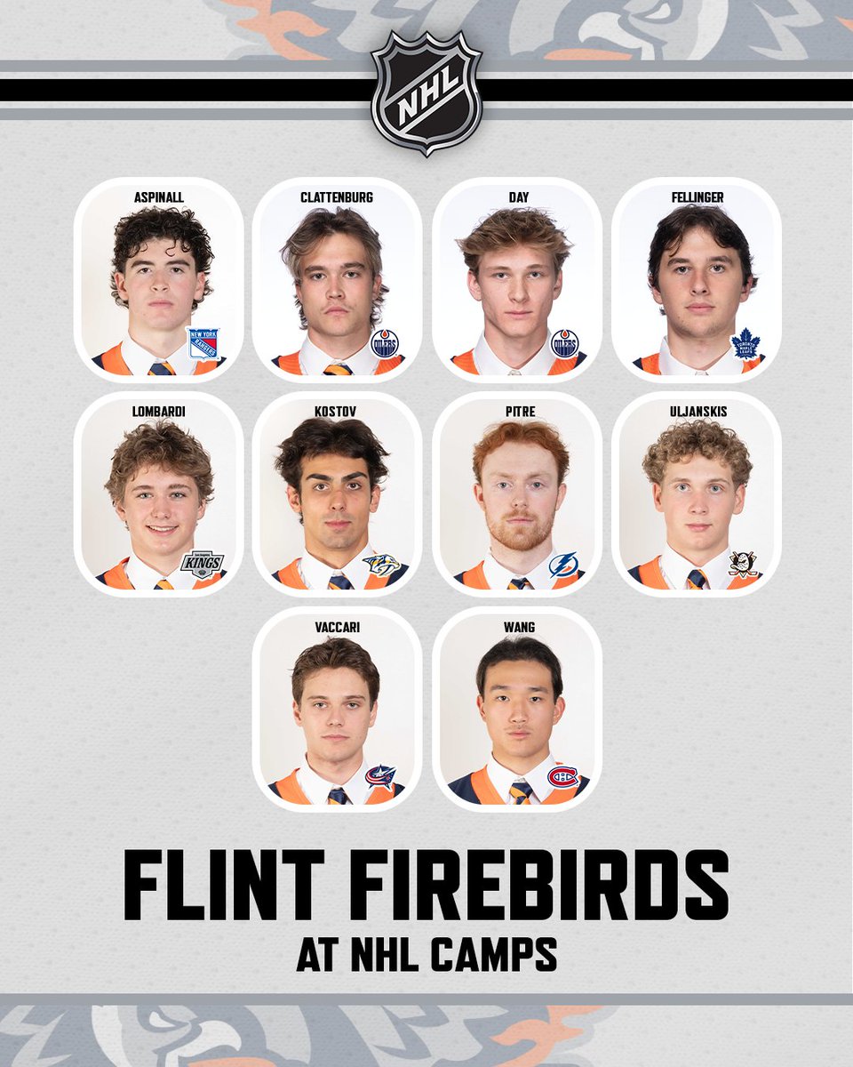 We are well represented at NHL Rookie Camps 😎