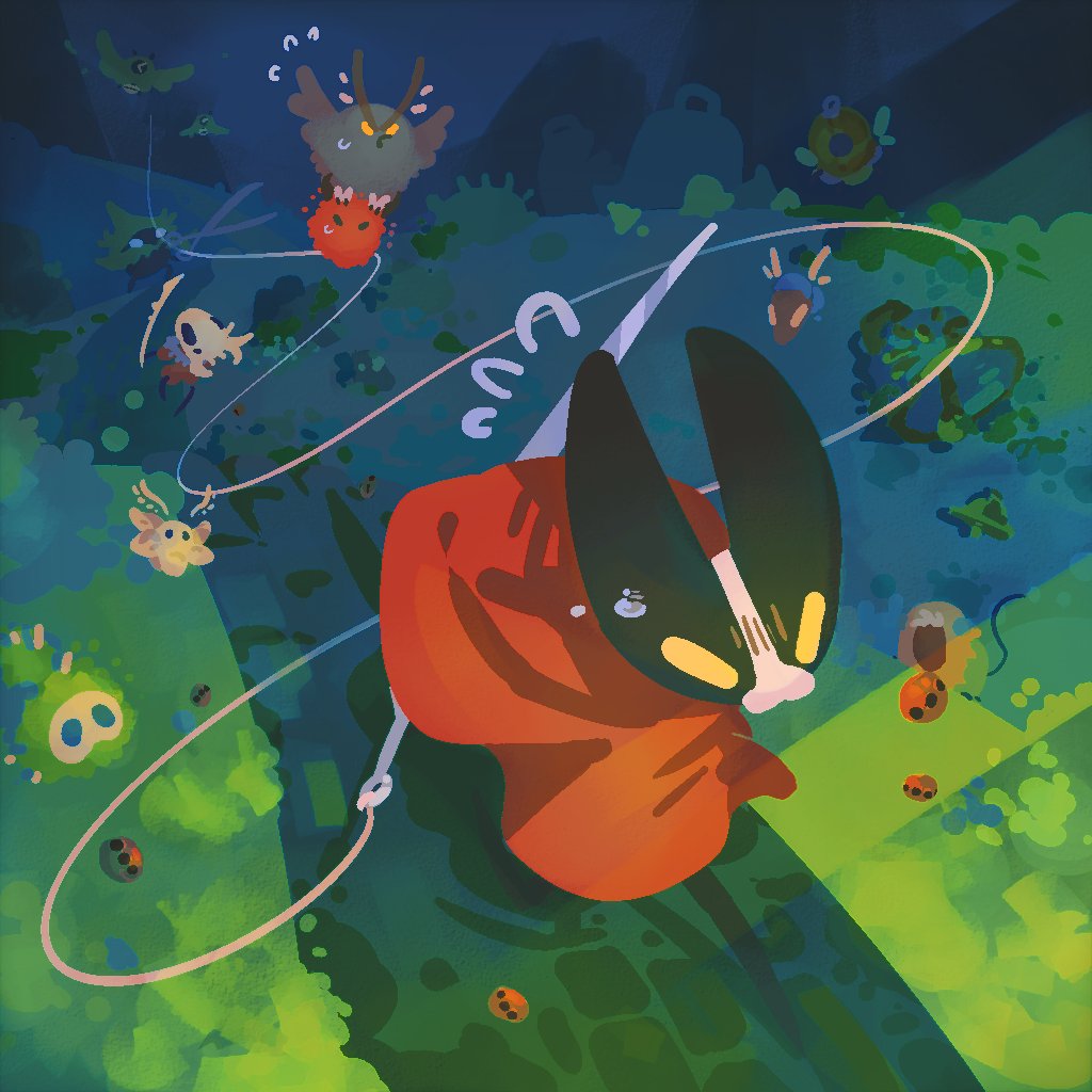 周末看朋友打丝之歌已经变成惯例了！连载一下
#Silksong