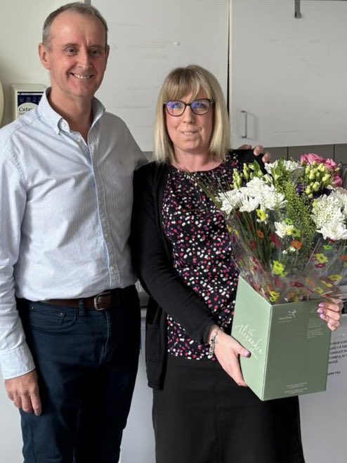 Congratulations Natalie on 20 years service! Thank you for all your hard work and commitment to the practice. 🤩