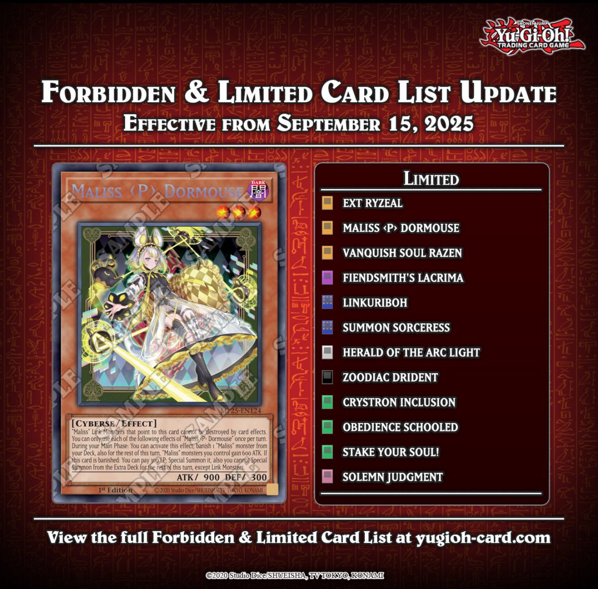 AskingAlexx_'s tweet photo. New banlist is crazy!!! https://t.co/pw30mCP8Hg