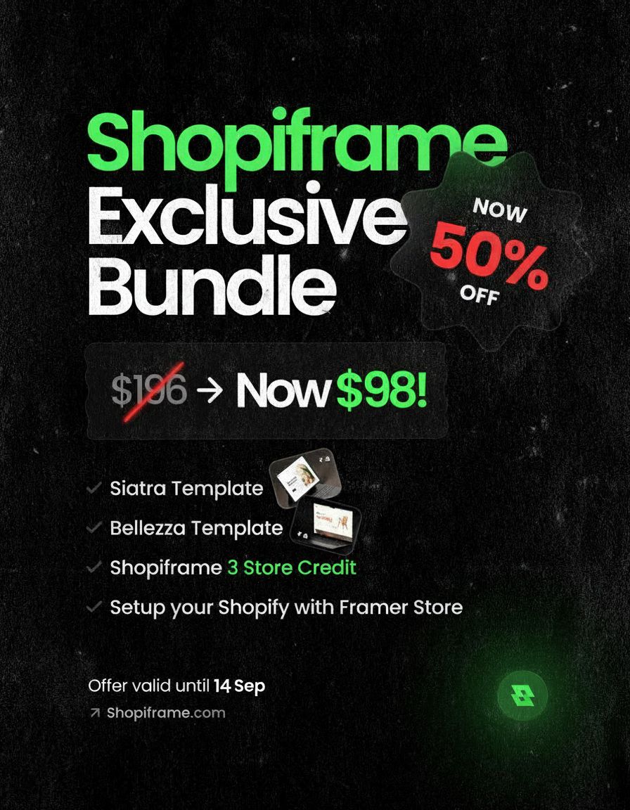Shopiframe tweet media