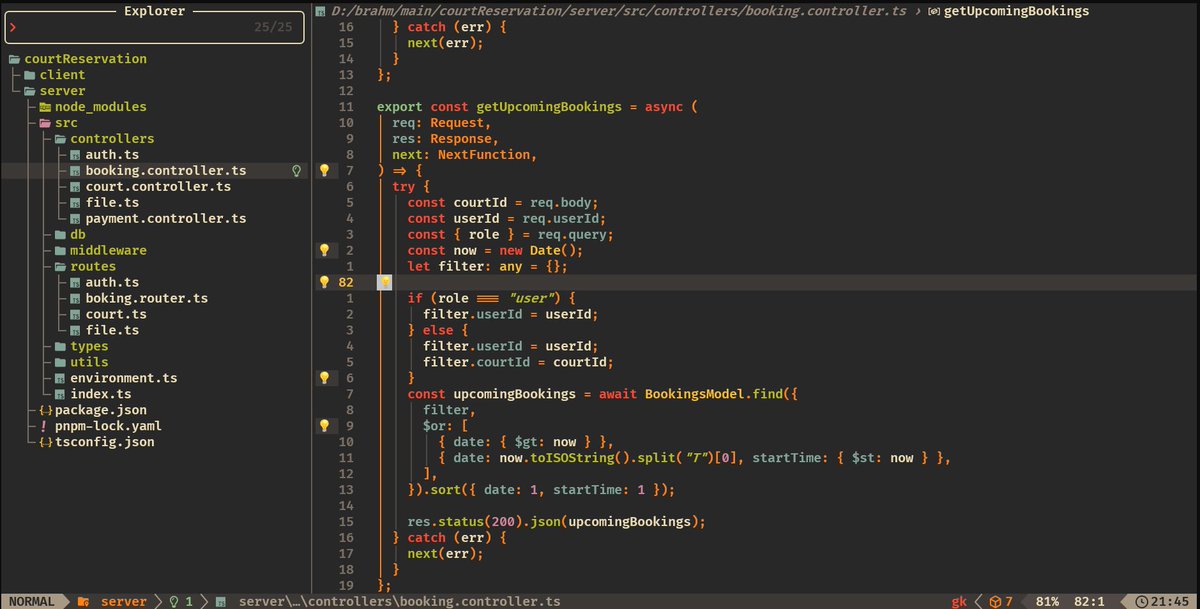 Brahmjagota's tweet image. Finally done setting up LazyVim and its config 🎉 Looking forward to using Vim full-time. Will share my config on GitHub soon. Worth the time! 🚀

#Vim #LazyVim #DevTools #Coding #Productivity
