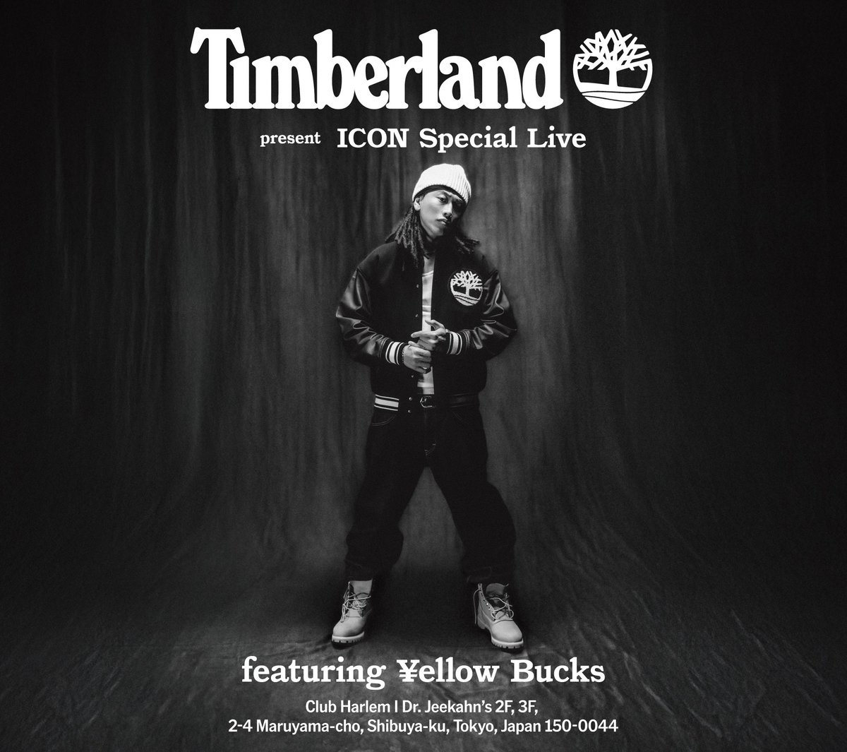 Timberland ¥ellow Bucks ライブTシャツ　Lサイズ Timberland x ¥ellow Bucks Tee Lサイズ - メルカリ