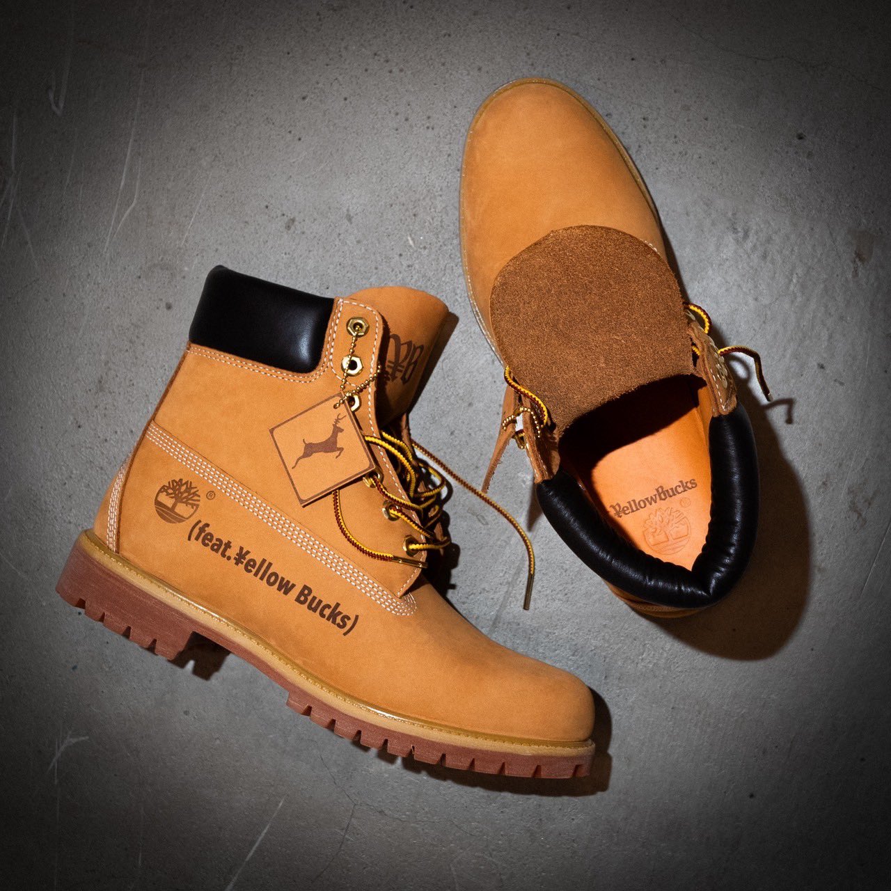 Timberland x ¥ellow Bucks black Lサイズ ellow Bucks on X: 