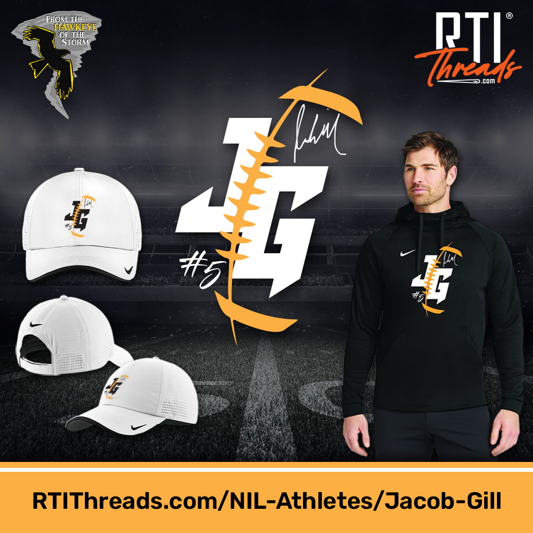 From the Hawkeye of the Storm (@fromthehawkeye) on Twitter photo ‼️ DOUBLE HAWKEYE SWAG ‼️
Predict the score of Iowa - UMASS & the closest result will win an officially licensed Jacob Gill cap AND authentic Nike hoodie, courtesy of <a href="/RtiThreads/">RTI Threads</a>!
Tiebreaker question: How many pass yards will <a href="/HawkeyeFootball/">Hawkeye Football</a> total vs. UMASS?
COMMENT BELOW ⬇️ ‼️ DOUBLE HAWKEYE SWAG ‼️
Predict the score of Iowa - UMASS & the closest result will win an officially licensed Jacob Gill cap AND authentic Nike hoodie, courtesy of <a href="/RtiThreads/">RTI Threads</a>!
Tiebreaker question: How many pass yards will <a href="/HawkeyeFootball/">Hawkeye Football</a> total vs. UMASS?
COMMENT BELOW ⬇️