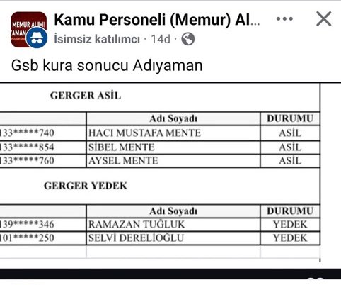 Ekrem İmamoğlu davası devam ediyor diye bunları unutturacağımızı sanmayın!

Adıyaman’dan bir takipçim ulaştı: “Şu rezalete bakın. Bıçak kemiğe dayandı. Artık dayanamıyorum!”

Adıyaman gibi yerde aynı soyada sahip 3 kişinin asil olması hayatın olağan akışına uygun mu?

Yazıklar