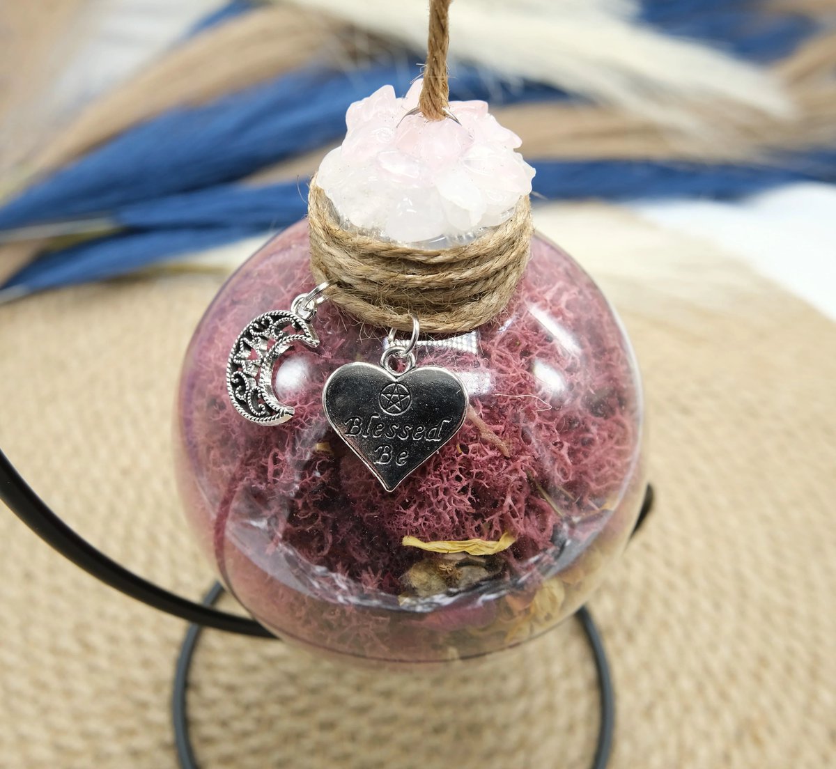 elevateandalign's tweet image. Love Spell Witch Ball - This beautifully crafted orb is designed to attract and amplify love in all its forms—romantic, platonic, and self-love. #lovespell #witchball #witchy 
elevateandalign.com/products/love-…
