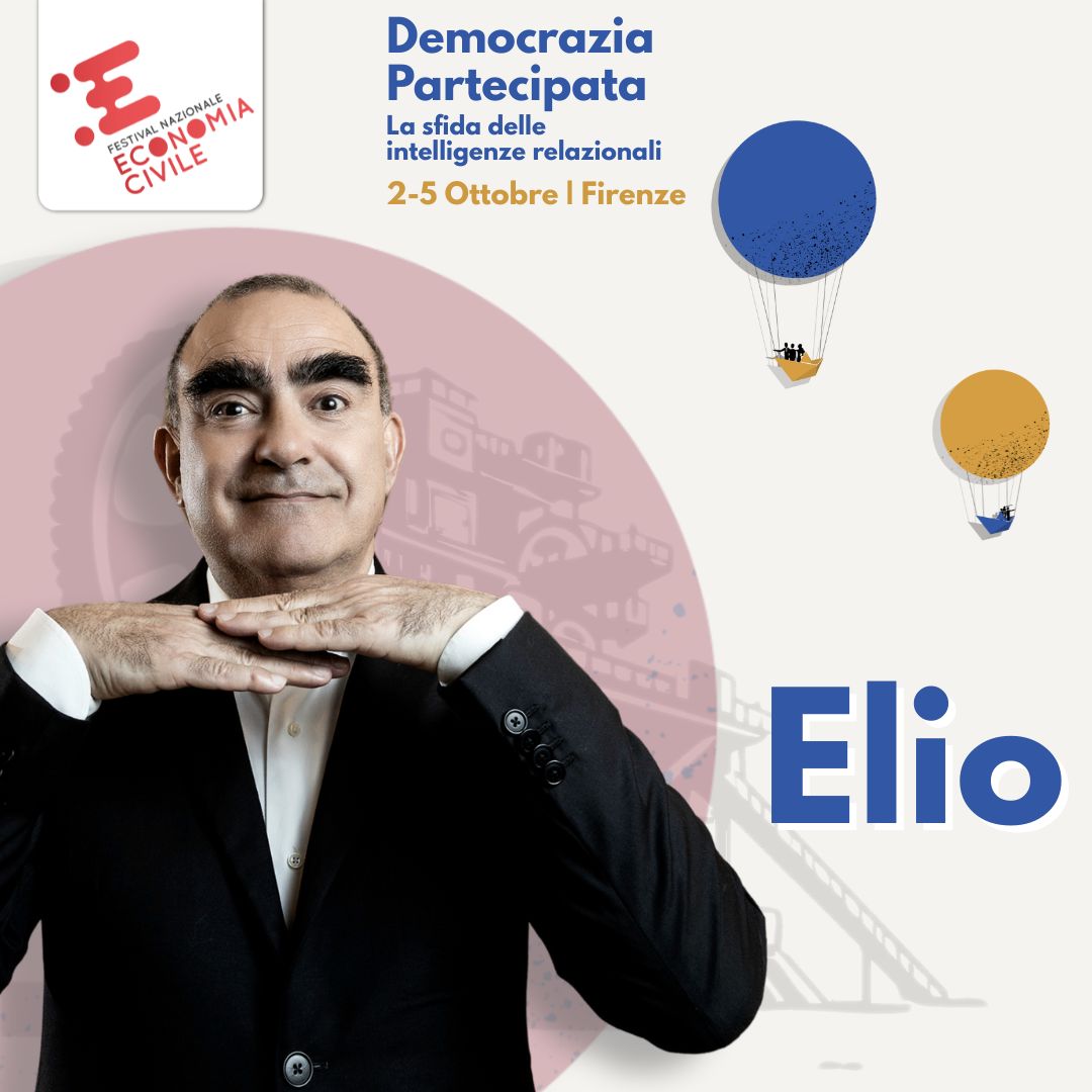 🎶 Elio al #FNEC25! Il genio irriverente di Elio a Firenze un talk unico: storie, irriverenza e musica dal vivo.
📅 3 ottobre: uno spettacolo da non perdere!

👉 Scopri il programma e iscriviti: festivalnazionaleconomiacivile.it/programma-2025/