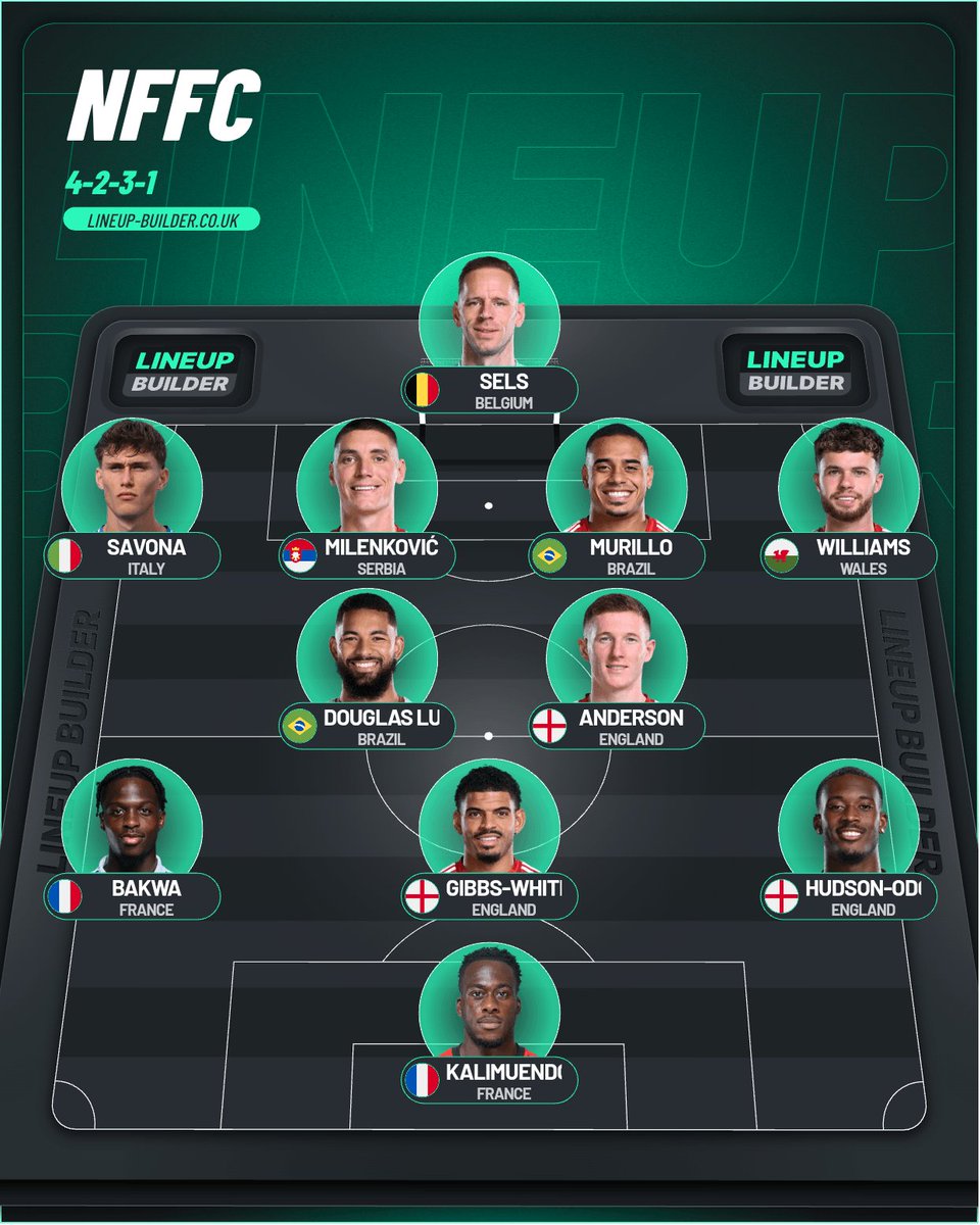 lknffc's tweet image. Subs: Gunn, Hutchinson, McAtee, Cunha, Wood, Morato, Ndoye, Yates, Sangare

Go after Arsenal tomorrow #nffc