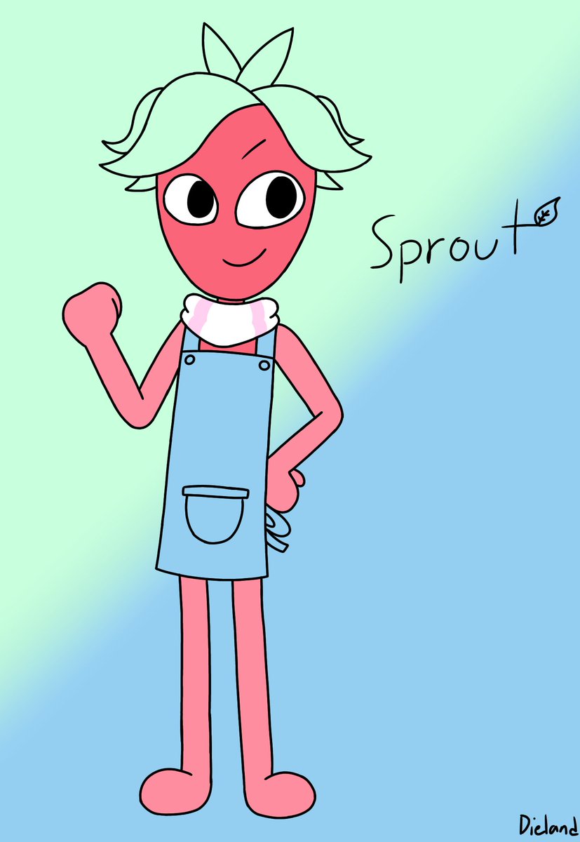 DylanAdobo's tweet image. AU Sprout design #dandysworldfanart #dandysworldsprout #dandysworld (I forgot to post this a month ago)