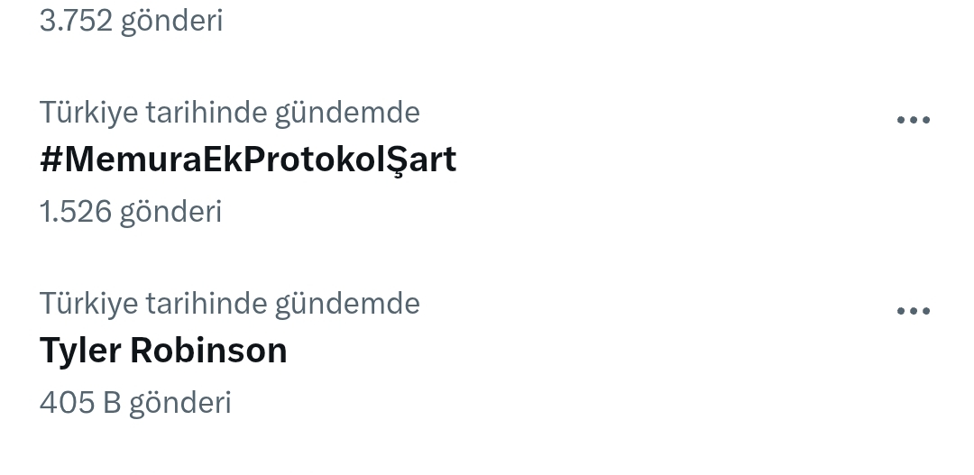 GÜNDEMDEYİZ ARKADAŞLAR 

MEMURA EK ZAM ŞART 

#MemuraEkProtokolŞart