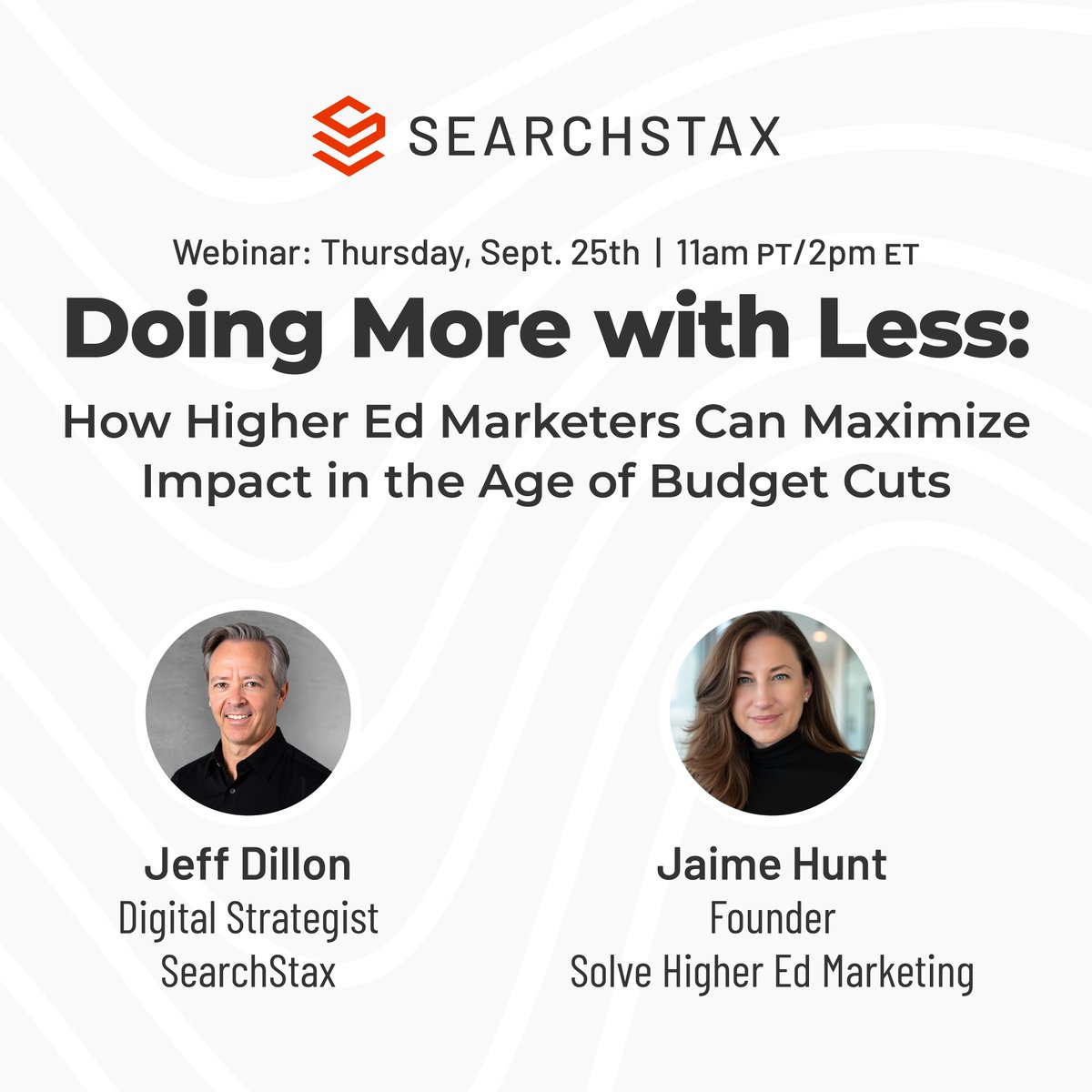 Budget cuts hitting your marketing team hard? 📉 You're not alone. Higher ed marketers everywhere are being asked to do more with less—and it's exhausting.

But here's the thing: sometimes the answer isn't MORE resources. It's getting smarter about the ones you already have.