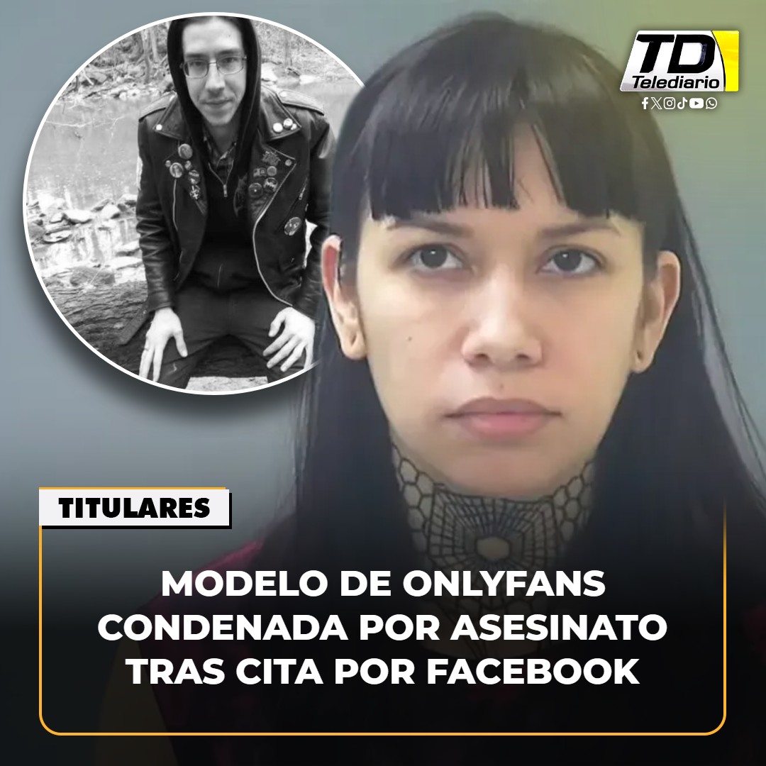 TelediarioGT's tweet image. 🔴 Modelo de OnlyFans hallada #culpable de #asesinato tras cita por Facebook ➡ bit.ly/48b99iT