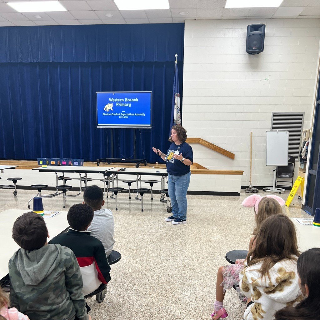 "Being a Bruin" has special meaning at WBP! "Being a Bruin" means we make good choices.  This week Baby Bruins were reminded how important it is to "Be a Bruin" every day through conduct and behavior assemblies.  #StrongStart