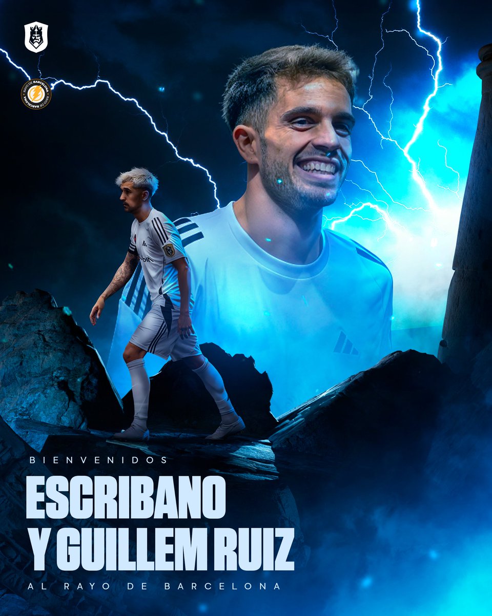 💛  𝐄𝐒𝐂𝐑𝐈 𝐘 𝐆𝐔𝐈𝐋𝐋𝐄𝐌 𝐒𝐎𝐍 𝐃𝐄𝐋 𝐑𝐀𝐘𝐎.

Tras un split de ensueño con Kunisports, se incorporan al Rayo para sumar garra, coraje y corazón.