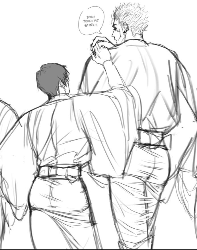 WIP • Sukuna being a diva (´；Д；`)💧