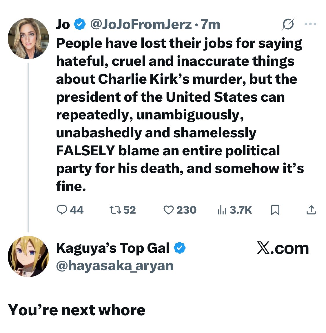 JoJoFromJerz's tweet photo. Tell me more about how it’s the “left stoking violence” now won’t you. https://t.co/zRAV566hRU