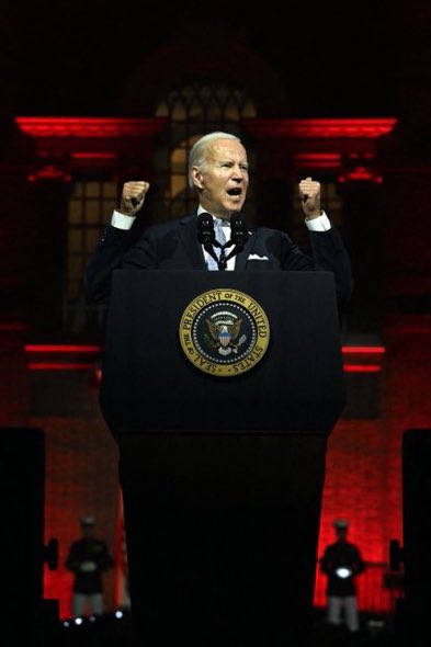 Tyler Robinson was 20 years old when the man he believed was the president of the United States of America gave an address to the nation telling him that MAGA supporters like Charlie Kirk were an existential threat to our democracy. 

He believed every word of it!