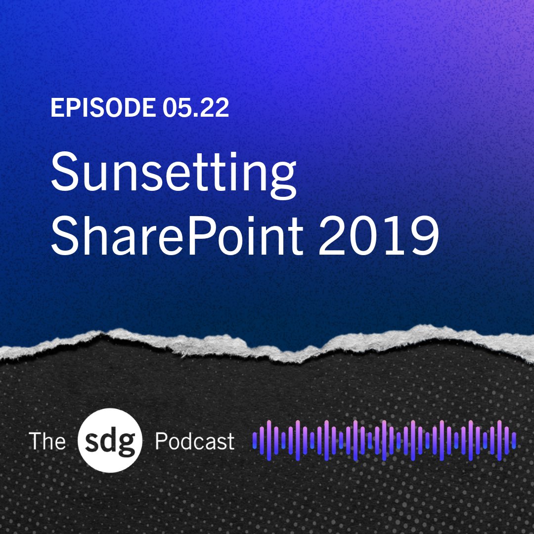 Solution Design Group (@solution_design) on Twitter photo SharePoint 2016 & 2019 are reaching end-of-life—what’s next? In this episode, Kyle, Ben, Corey, and Peter share migration strategies, cloud vs. subscription options, and lessons learned to help IT teams plan a smooth transition.
ow.ly/57Y250WVWFy
#SDG #lowcode #cloud SharePoint 2016 & 2019 are reaching end-of-life—what’s next? In this episode, Kyle, Ben, Corey, and Peter share migration strategies, cloud vs. subscription options, and lessons learned to help IT teams plan a smooth transition.
ow.ly/57Y250WVWFy
#SDG #lowcode #cloud