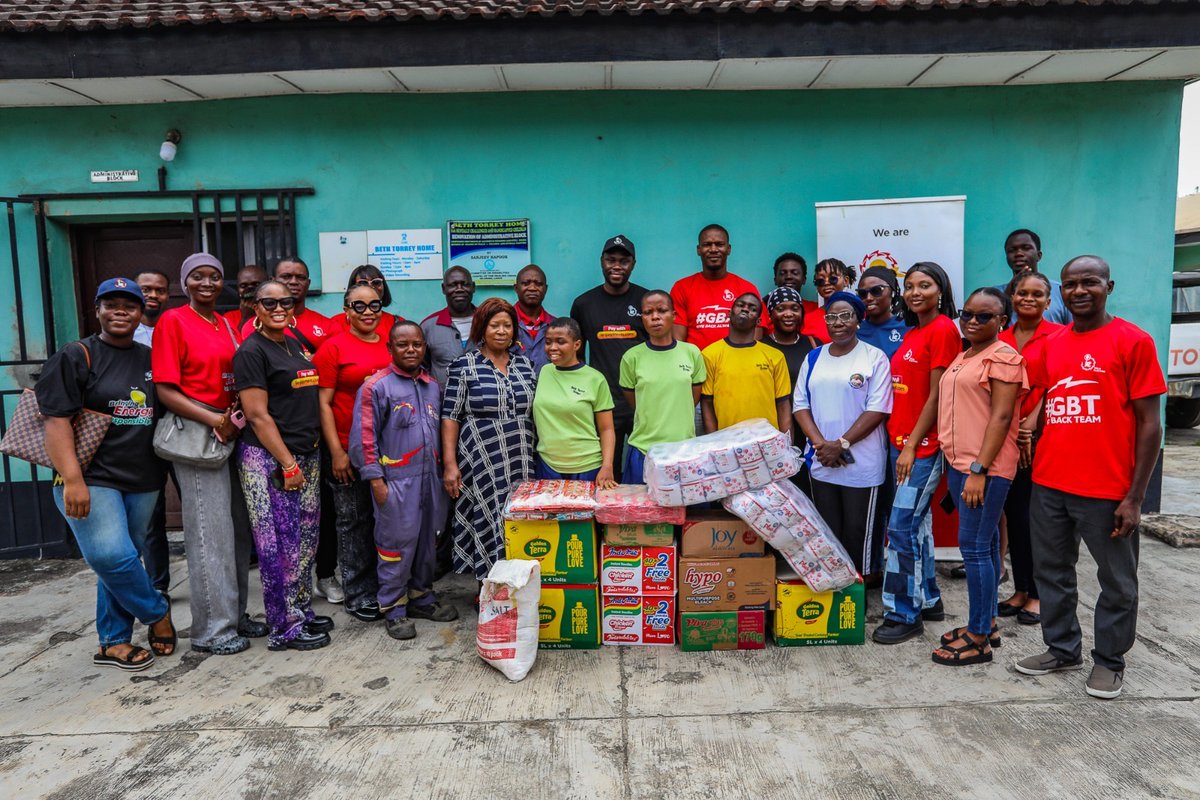 IkejaElectric's tweet photo. As we round off our charity outreach in commemoration of the 2025 International Day of Charity, the #GiveBackAlways team visited Beth Torrey Home for Children with Special Needs, Ago Palace Way, Lagos.

At Ikeja Electric, we believe that every child, regardless of ability, deserves love, care, and opportunities to thrive because true power is measured in compassion, inclusion, and the smiles we help create.

Together, we can build a brighter, more inclusive future.

#InternationalDayOfCharity
#GiveBackAlways
#BringingEnergyToLifeResponsibly