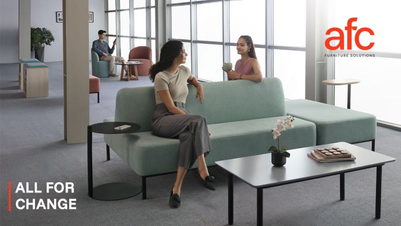 startup2succeed's tweet image. AFC Furniture Solutions unveils its refreshed brand identity – symbolizing evolution, renewed purpose &amp;amp; a bold step toward the future of work. Read more at bit.ly/4noBuXj 

#AFCSolutions #FutureOfWork #BrandIdentity #WorkplaceInnovation