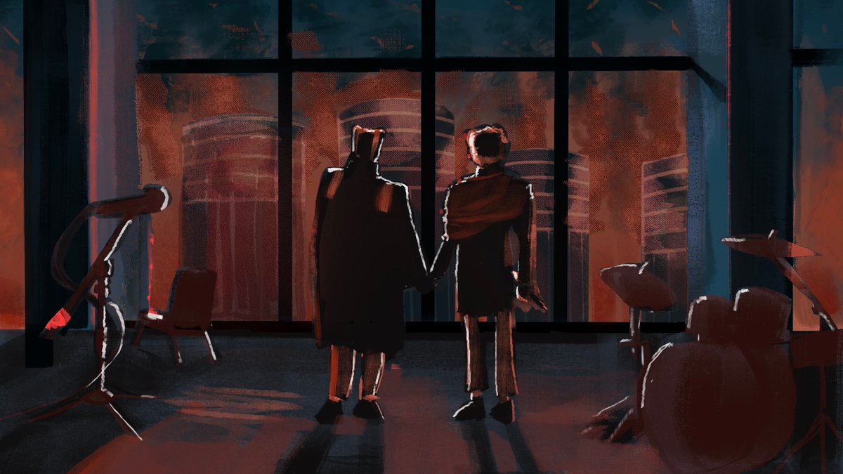 “you met me at a very strange time in my life” <a href="/twentyonepilots/">twenty one pilots</a> #cliqueart
