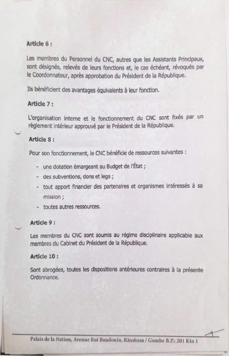 #RDC: Le Conseil National de Cyberdéfense (CNC) n’est doté d’aucune autorité légale pour procéder à des interpellations ou des détentions, dit l’expert en sécurité Jean Jacques Wondo.

En s’arrogeant de tels prérogatives, il s’engage dans une forme flagrante de banditisme
