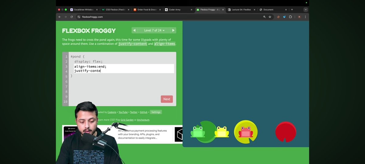 Snycoder_x's tweet image. ✨Day 10:
I learned how to use Flexbox:-
✅ Align items (justify-content & align-items)
✅ Wrap elements (flex-wrap) 🔄
✅ Control size (flex-grow/shrink/basis)
Flexbox = easy responsive layouts! 🚀💻
Thank you bhaiya 😊
#WebDevelopment
#100DaysOfCode #WebDev #CSS #Flexbox