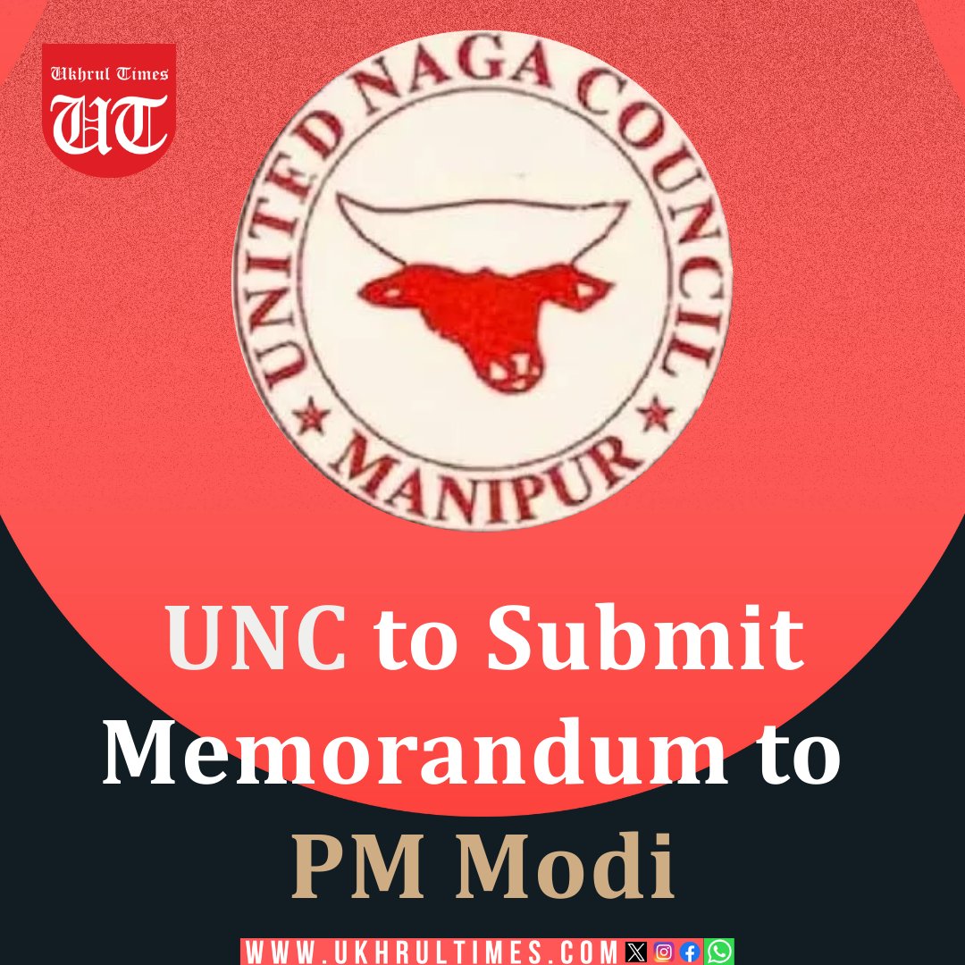 ukhrultimes's tweet photo. The #UnitedNagaCouncil (UNC) will be submitting a memorandum to #PrimeMinister #NarendraModi on Saturday, September 13, demanding the early implementation of the #FrameworkAgreement signed between the Government of India and the #NSCN-IM on August 3, 2015, in New Delhi.
To know more: https://t.co/yJ1LHGGzNS