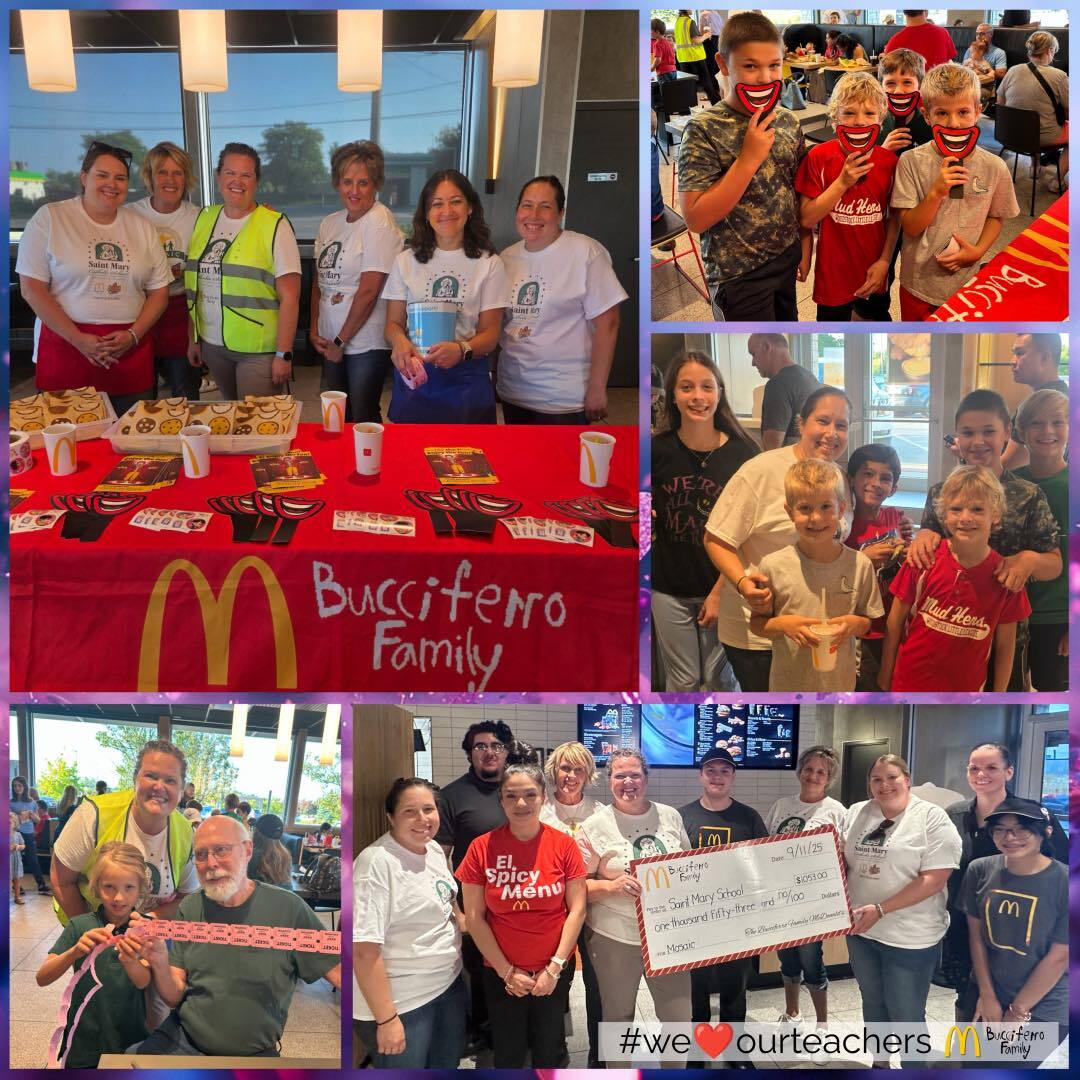 ironarchmcd's tweet image. 👏Huge shoutout to our amazing Woodstock community for totally rocking our St. Mary Catholic School - Woodstock McTeacher Night!🎉 #mcteachernight🍔🍟🍦 #communitysupport #woodstockil #mcdonalds #teambucciferro