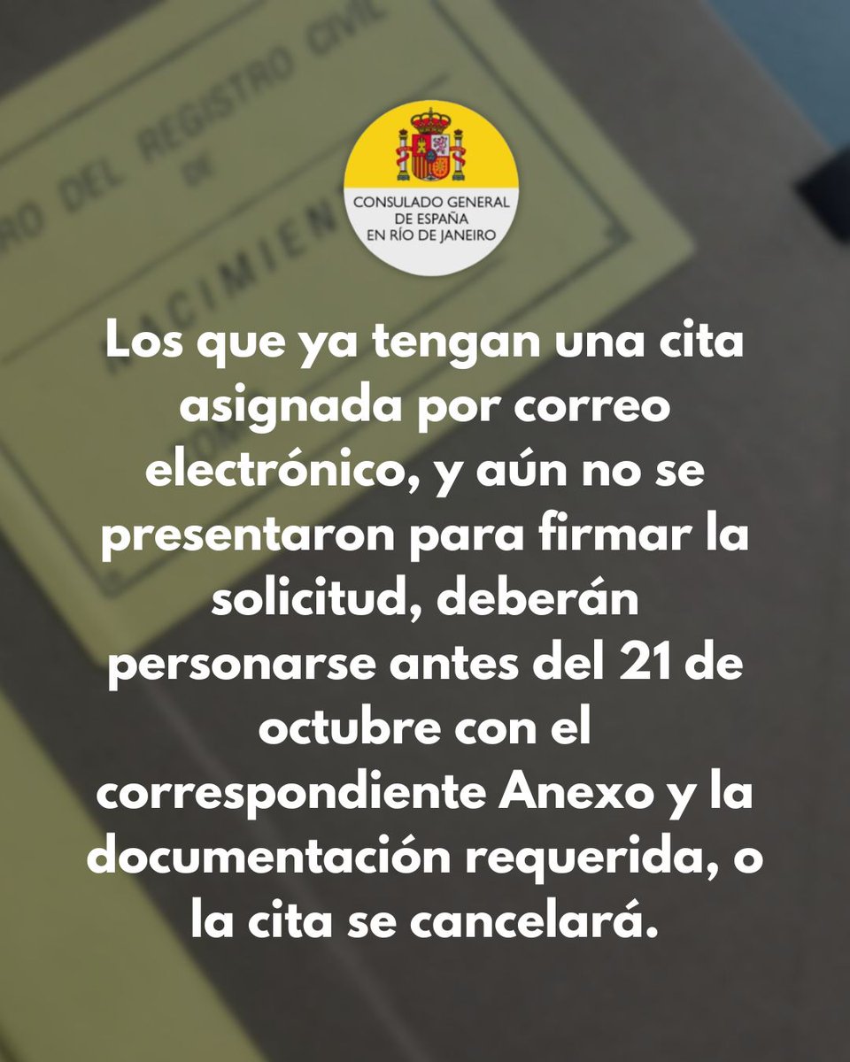 📢 Nacionalidad LMD: desde el 15/09/2025 las citas deberán solicitarse únicamente en la nueva plataforma web. No se admitirán solicitudes presenciales. El sistema emitirá comprobante automático y posteriormente credenciales para gestionar la cita en el Consulado.