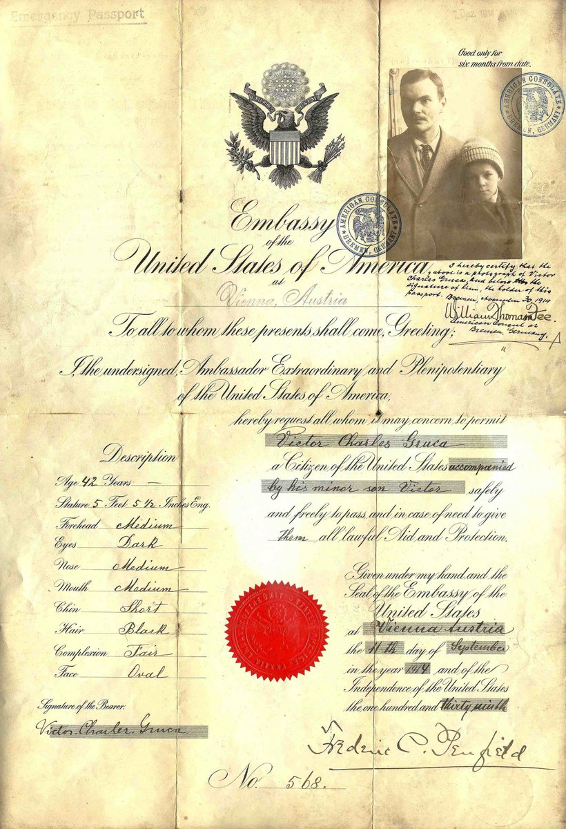 📅 On This Day — September 12, 1903

President Theodore Roosevelt signed Executive Order 235, establishing the first comprehensive rules for how U.S. passports were granted and issued.

The order centralized authority in the Secretary of State, required formal affidavits and