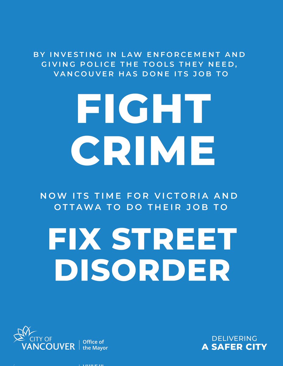 Crime is falling across the board in Vancouver. 

Thanks to the historic investments we've made in public safety and emergency services, we're seeing Vancouver become a safer city.

The City of Vancouver has done its part to fight crime by fully funding the VPD and Vancouver Fire