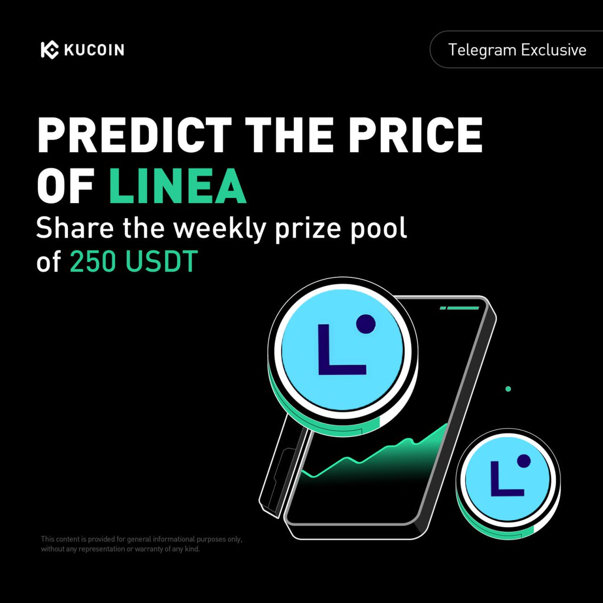 🔥 تحدي توقع الأسعار الأسبوعي لشهر سبتمبر – جائزة LINEA بانتظارك!

⏰ ما زال هناك وقت للانضمام إلى مسابقة توقع الأسعار الأسبوعية لشهر سبتمبر! فقط ضع توقعك لسعر LINEA في مجموعة التلغرام الخاصة بنا، واغتنم فرصتك للفوز بـ 250 USDT.

👉 سجّل هنا
gleam.io/QBz2R/septembe…