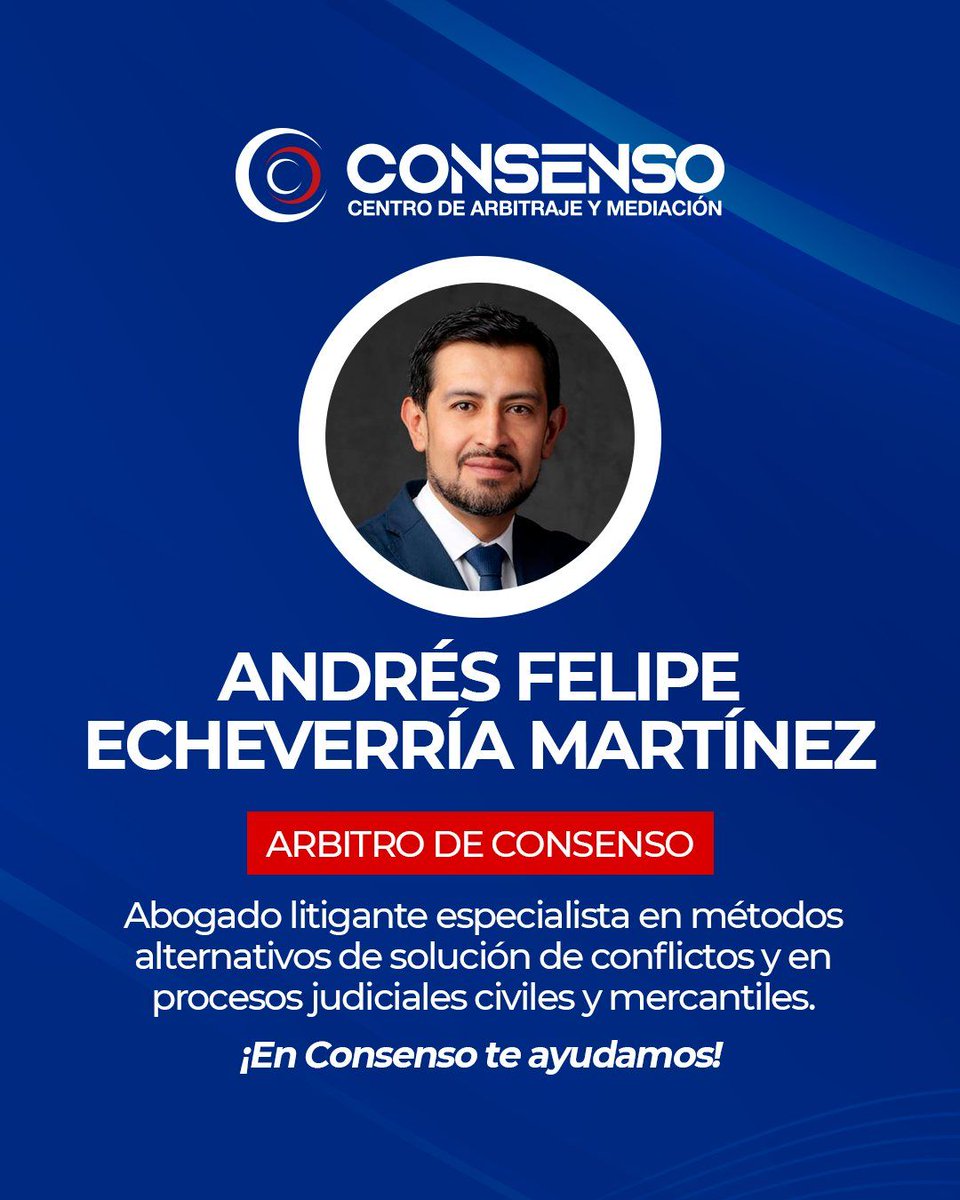 Consenso_ec's tweet photo. Si estás enfrentando un conflicto que requiere una solución neutral y eficiente, puedes confiar en nosotros. Juntos, trabajaremos para encontrar una resolución justa y equitativa que satisfaga las necesidades de todas las partes involucradas.

📲WhatsApp: https://t.co/JzaLNbOaK7 https://t.co/GDjOYNUuLE