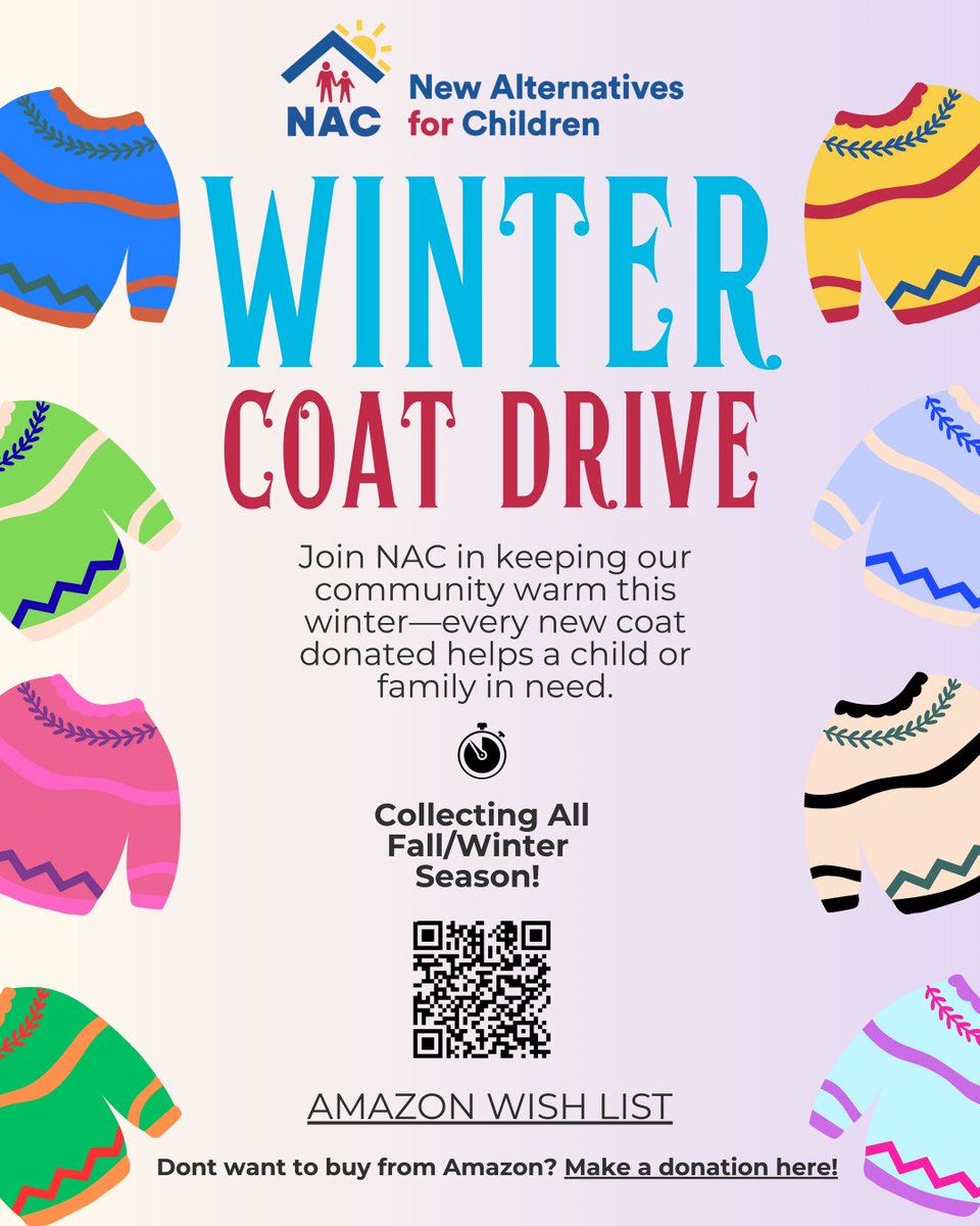 Donate now to our NAC Kids Winter Coat Drive and make sure our youth have everything they need to stay warm this winter season. You can support from our list of suggested items, or make a donation directly to the winter coat fund today! 

nackidscan.org/wp-content/upl…