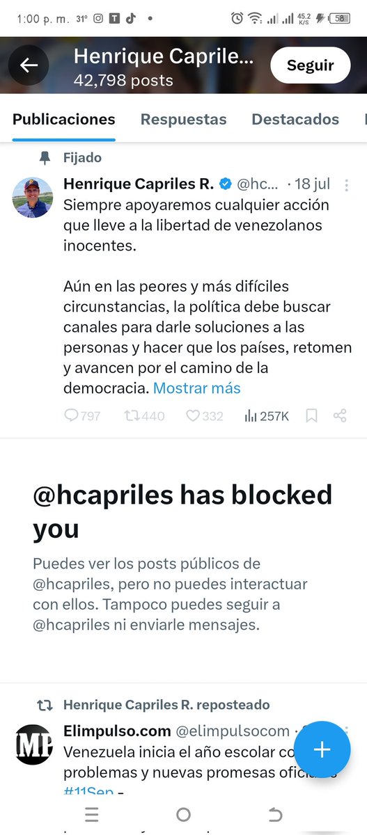 Mi flaco Bello me Bloqueó.

No le gusto que le recordara que está metido hasta las metras en la corrupción de Odebrecht.