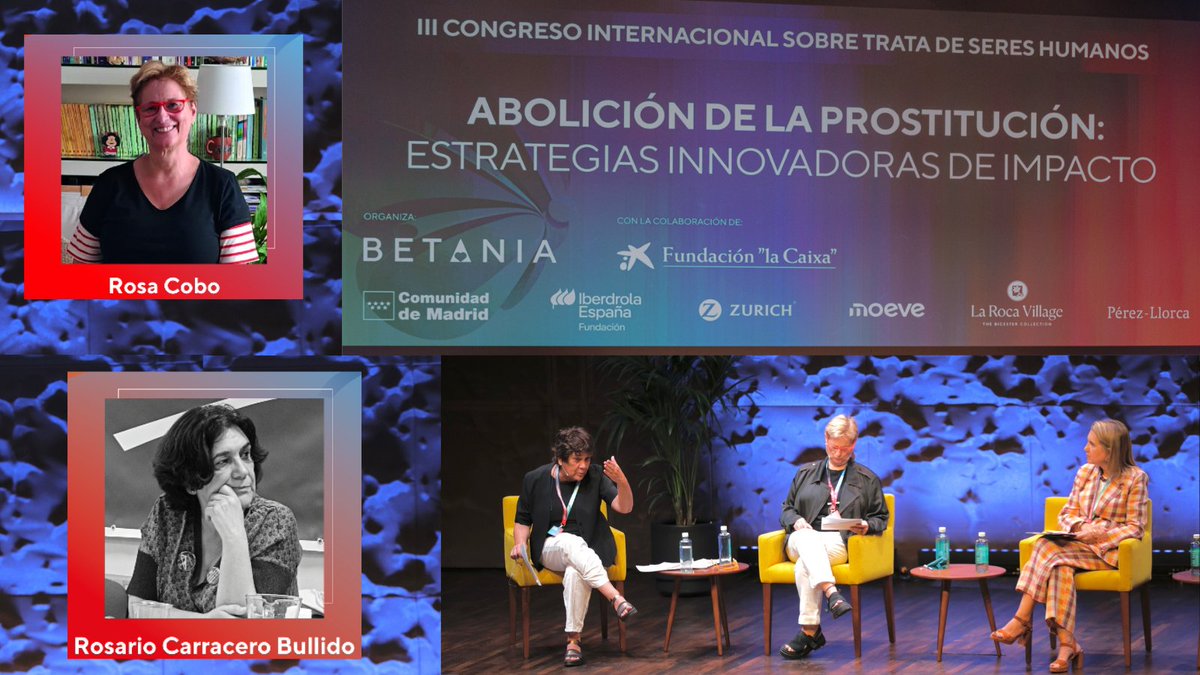 Compañeras de la PAP en III Congreso Internacional de Trata de BETANIA: <a href="/RosaCoboBedia/">Rosa Cobo Bedia</a> y nuestra portavoz <a href="/rosariocarrace2/">rosario carracedo</a> que afirmó con contundencia “El único modelo legal compatible con el derecho irrenunciable a la igualdad es la abolición de la prostitución” 
#LOASPseráLEY