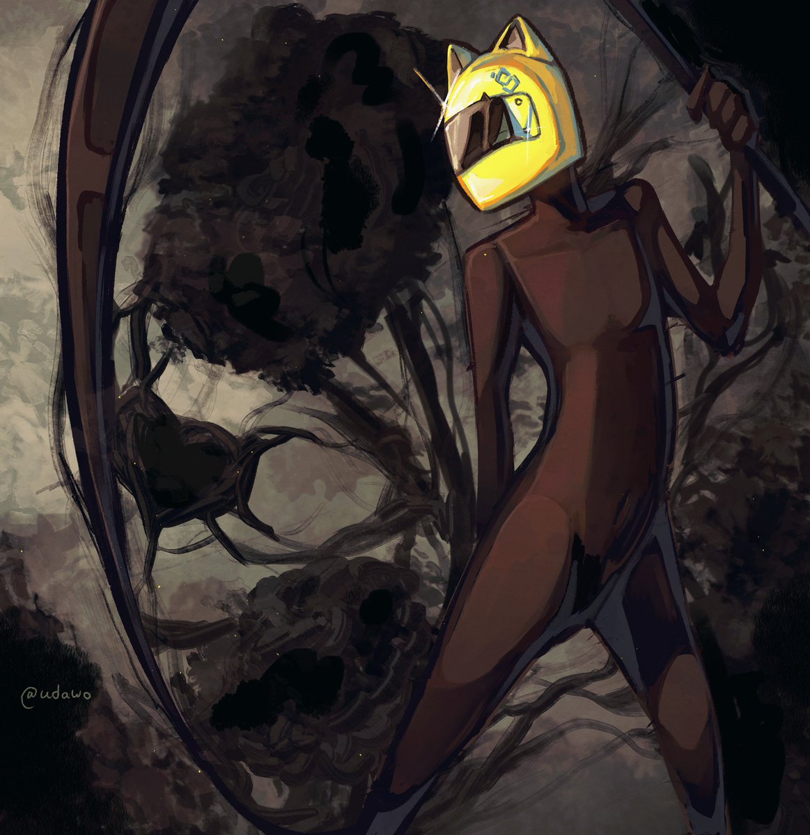 Lore accurate Celty.

#Durarara #drrr #デュラララ