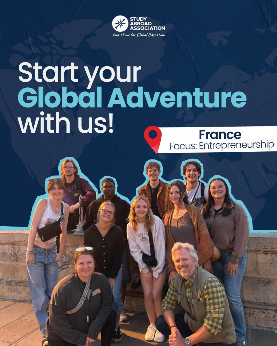 studyabroadasoc's tweet photo. Time to dream big! 
We can create a faculty-led program just for you. Let’s make your classroom global! 🌍✈️

#studyabroad #globallearning #saa https://t.co/c3HeouyQlM