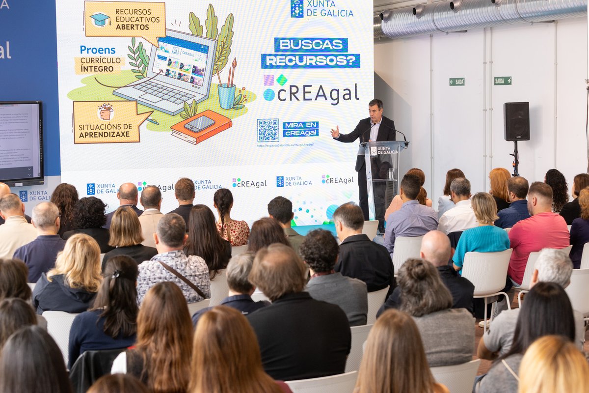 RomanLalin's tweet photo. Recursos educativos en aberto, gratuítos e adaptados a todas as áreas e niveis. Iso é #cREAgal

A plataforma, deseñada por docentes galegos para usar nas aulas, medra con novos contidos. Outra iniciativa útil e pioneira. Podédela consultar aquí 👇

https://t.co/BDqEUq7dAX https://t.co/I1nkNiHeGD