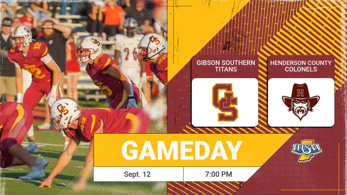 GSHSFootball's tweet image. 🆚 Henderson County
🏟️ The Jewell
🕖 7:00 PM
📍Fort Branch, Ind
📻 89.1 The Bash or bashradio.com
📺ihsaatv.org/?B=2558647
🎟️ fan.hudl.com/tickets/VGlja2…