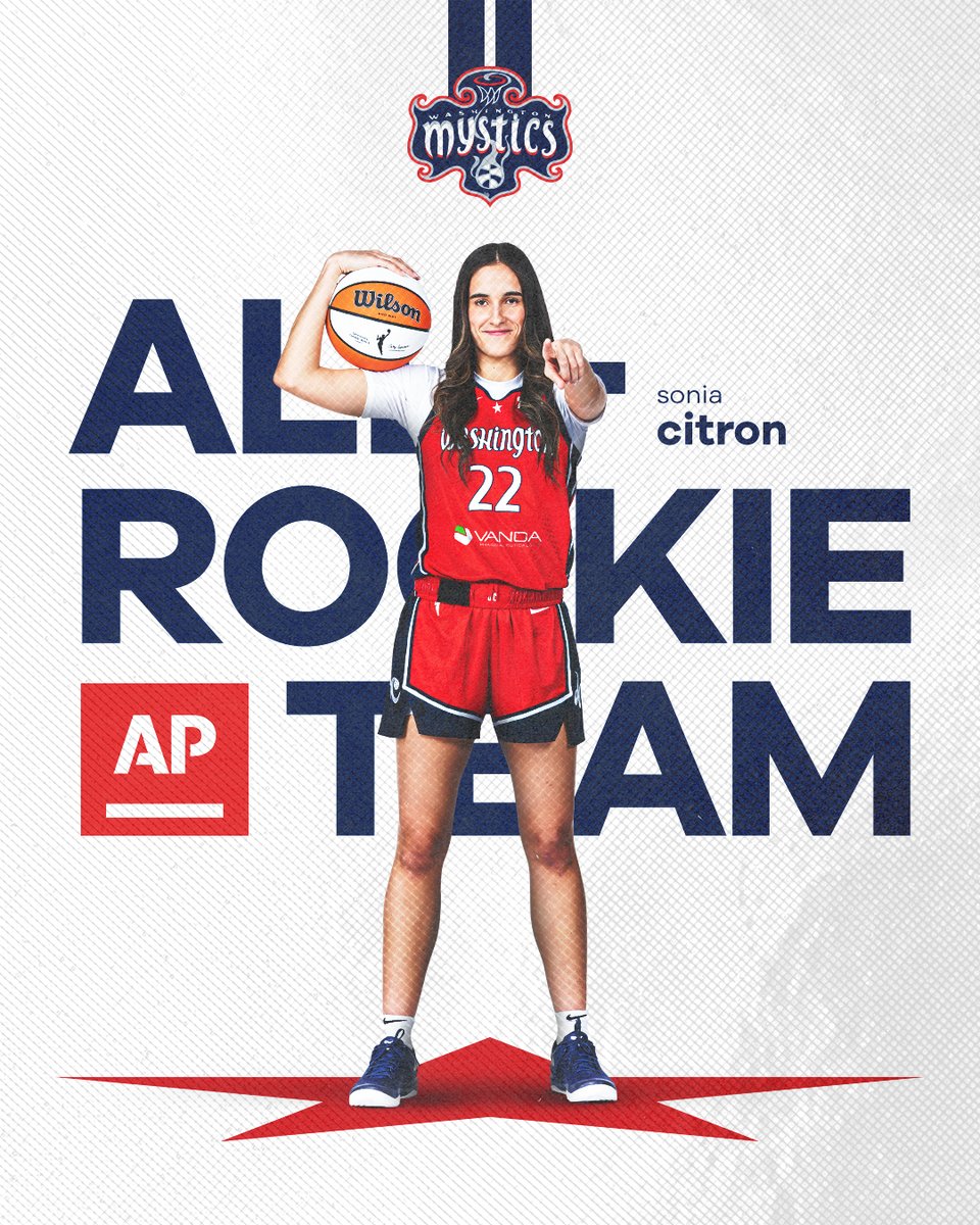 Sonia Citron, 2025 <a href="/AP/">The Associated Press</a> All-Rookie Team!