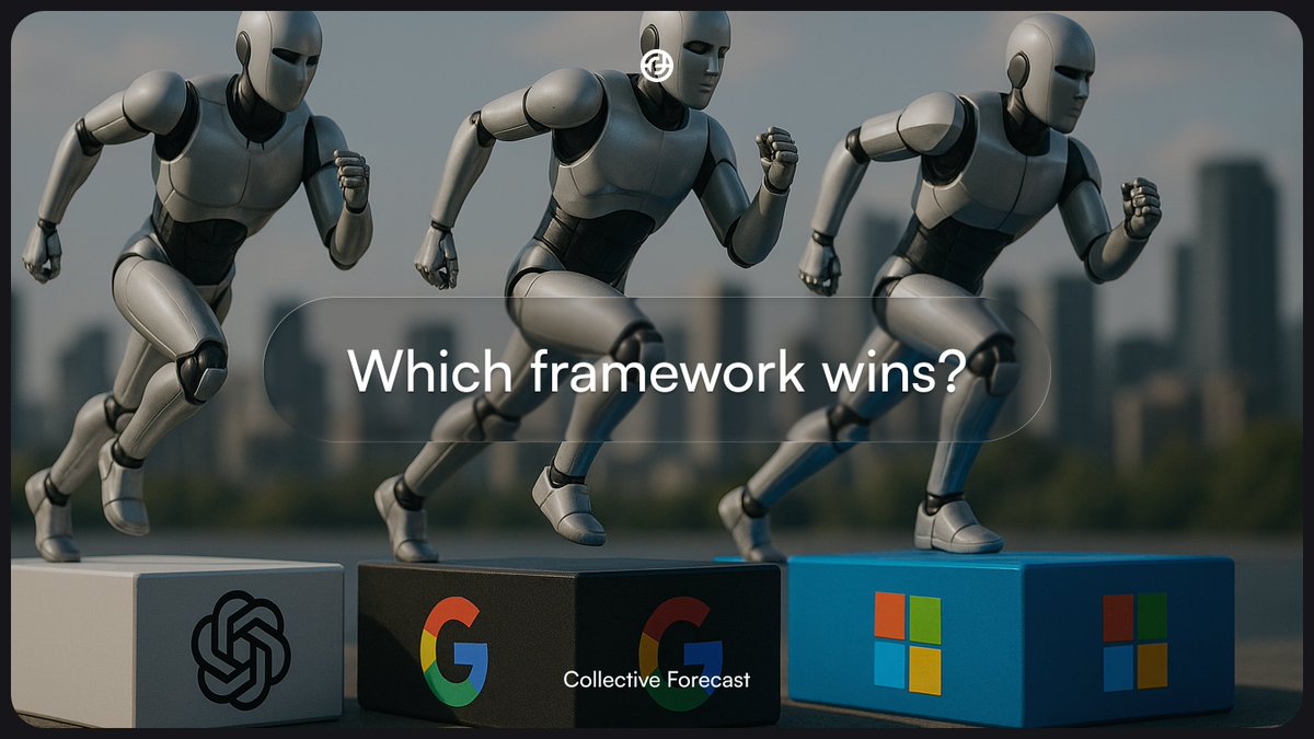 cofo_ai's tweet photo. The Agent Framework Race: OpenAI vs Google vs Microsoft

A year ago, building an agent meant tacking together orchestration, tool calls, and hand-wired, fragile state. Now the large platforms deliver stacks that make agents first class citizens.

Read: https://t.co/Taa6uPcU93
