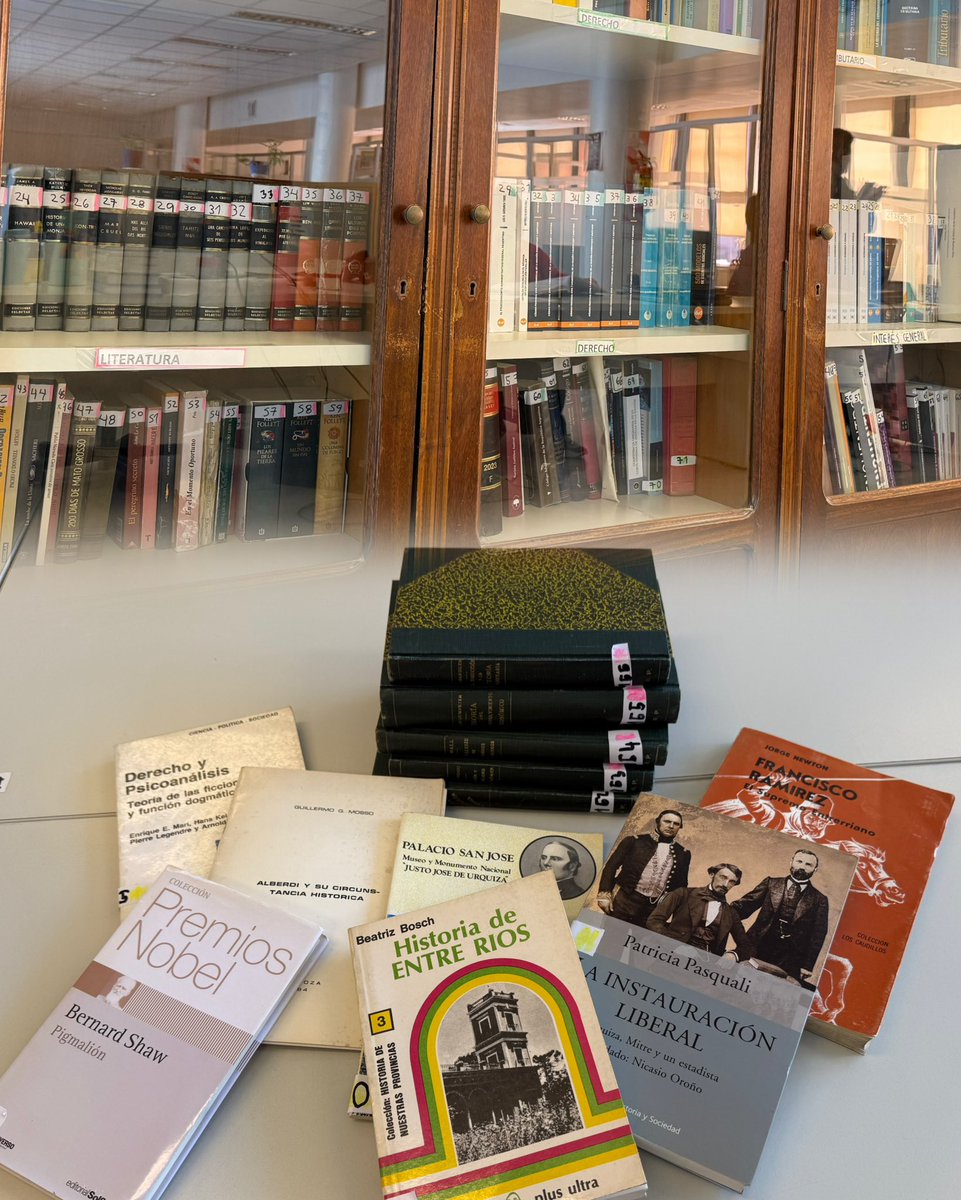 Nos alegra mucho seguir recibiendo donaciones para nuestra #BibliotecaTFN 📚

Quien desee utilizar o donar material puede contactarse vía correo electrónico:
📧 dri-tfn@mecon.gob.ar.