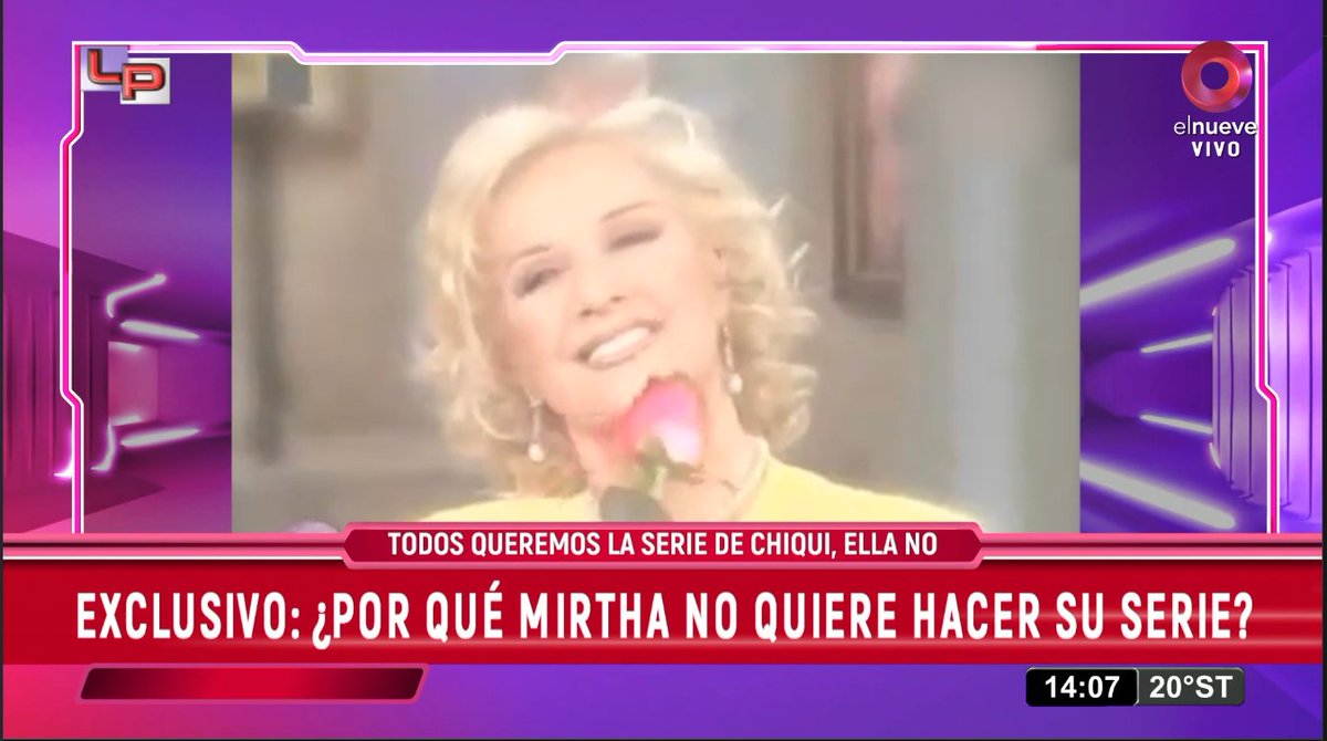 #LosProfesionalesDeSiempre | En exclusiva: Te contamos el por qué Mirtha Legrand no quiere hacer su propia serie.

 #Sumate
📺elnueve.com.ar