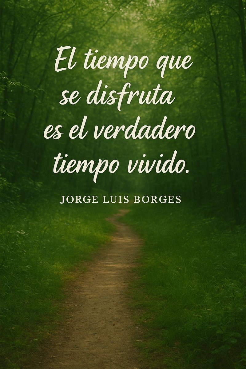 Muchas veces nos preocupamos tanto por el futuro o nos quedamos atrapados en el pasado, que olvidamos lo más importante: disfrutar el presente. Porque no se trata solo de tener tiempo, sino de vivirlo plenamente.
⏳ Cada instante de alegría, cada momento compartido y cada pausa