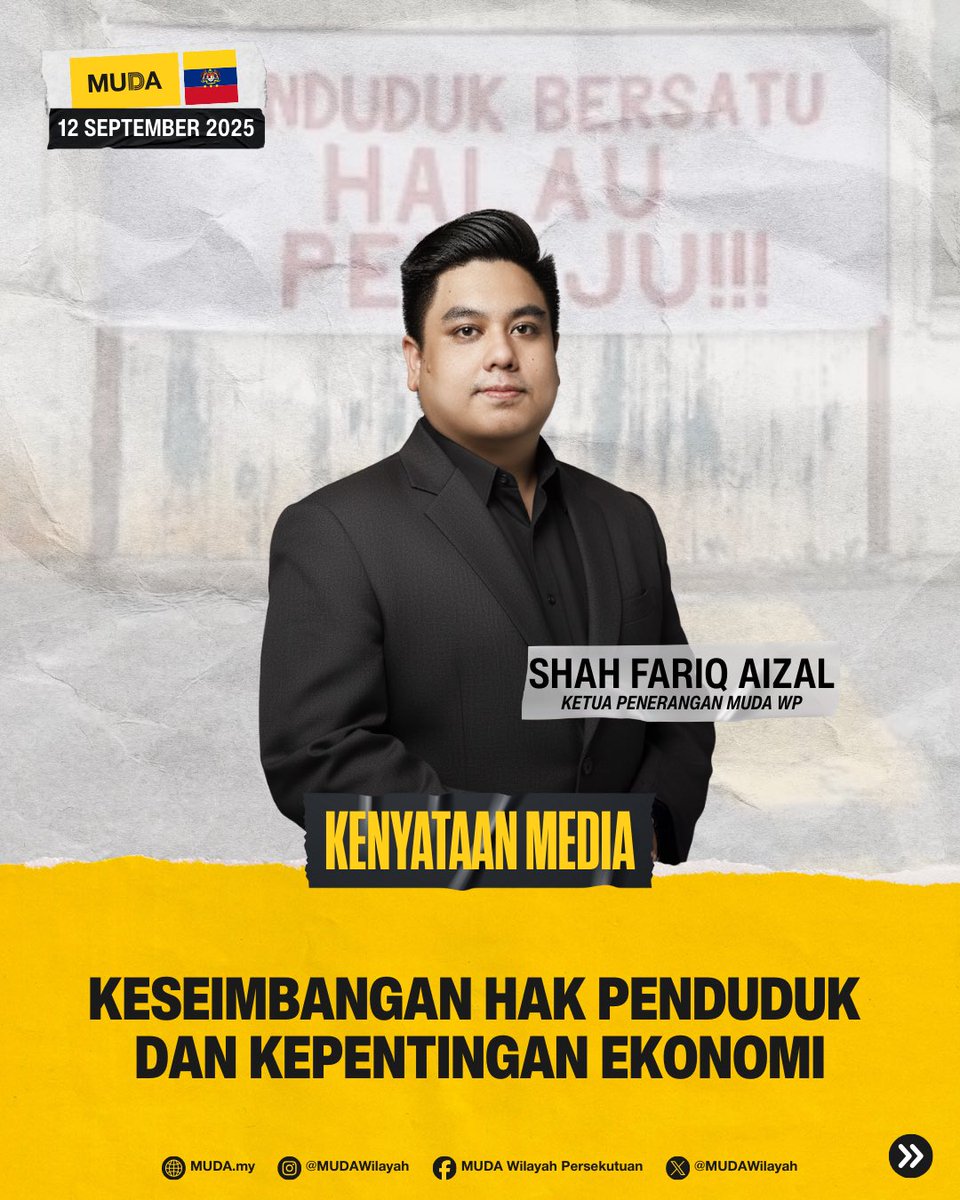 Parti MUDA Wilayah Persekutuan tweet media