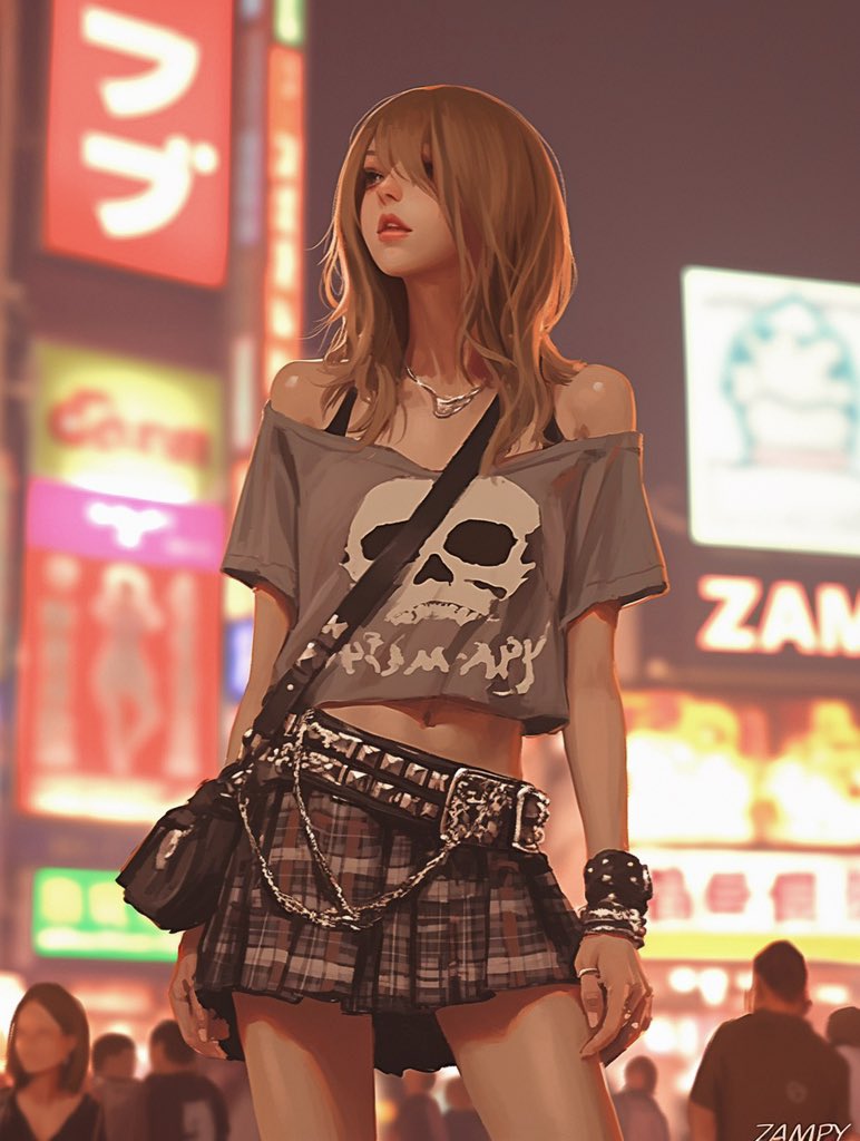 zampy68's tweet image. Punky girl🤟