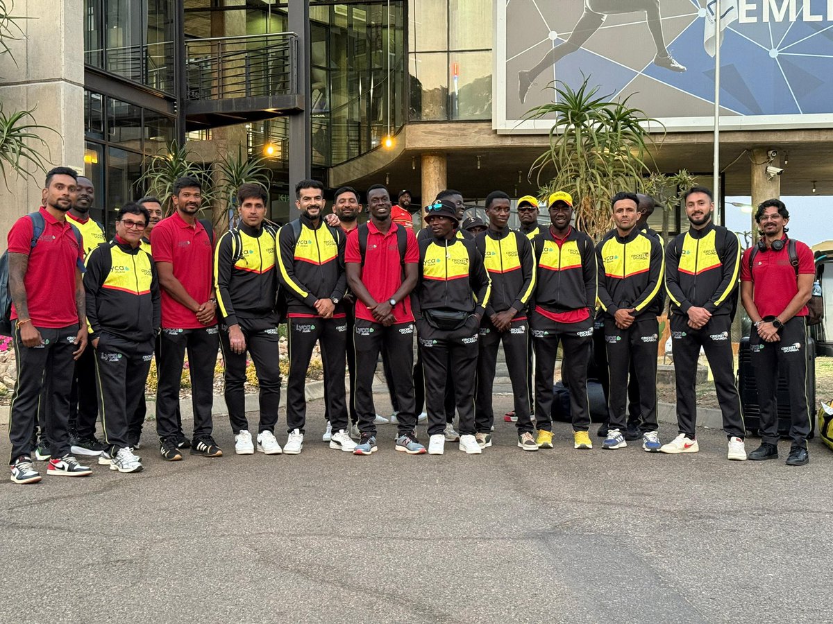 The Cricket Cranes have touched base at the High Performance Centre in Pretoria, South Africa for a week of intense work after traveling for 10 hours.

#LycaConnectsCricket